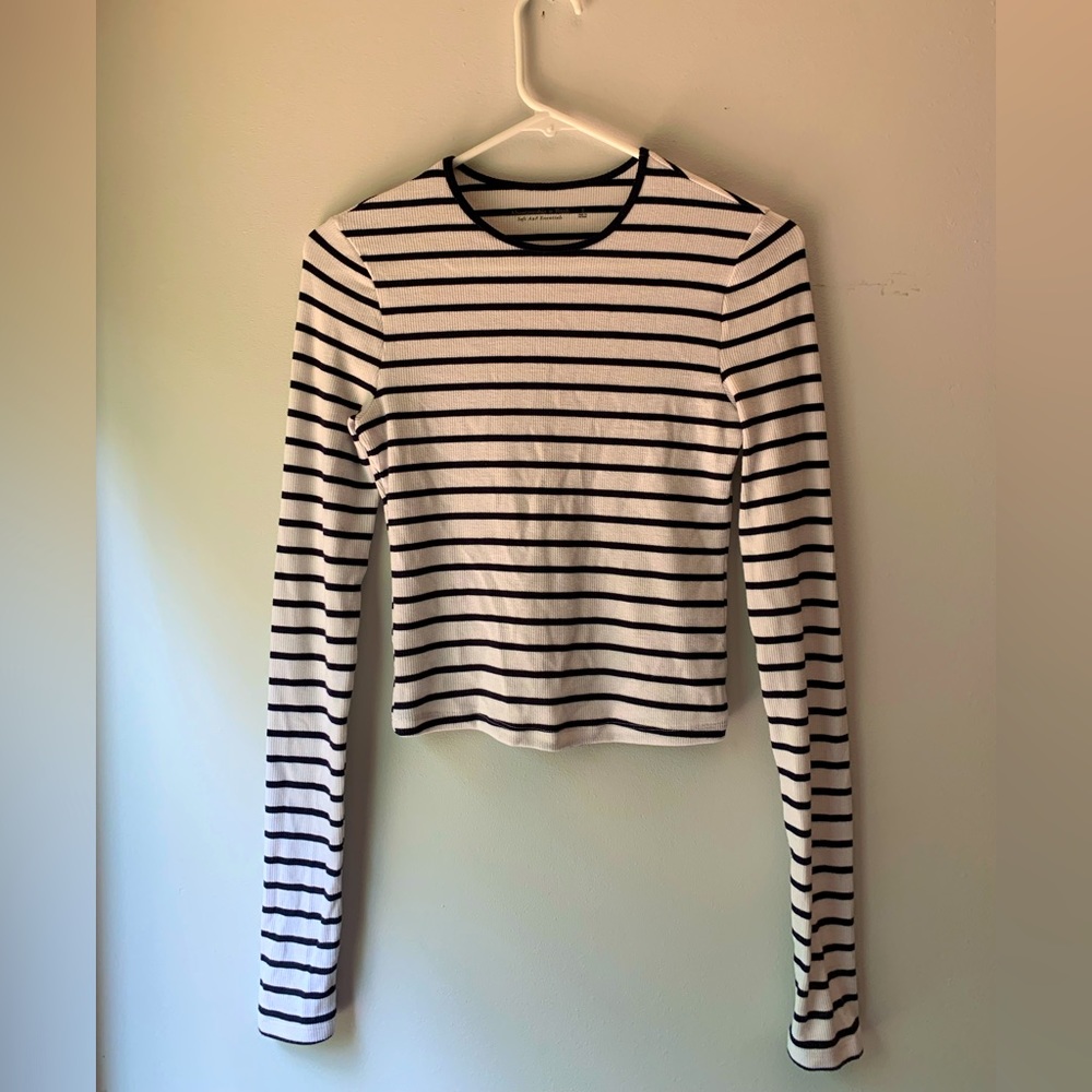Abercrombie and Fitch striped long sleeve
